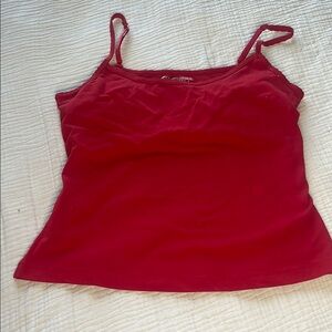 Women's Red Camisole Top